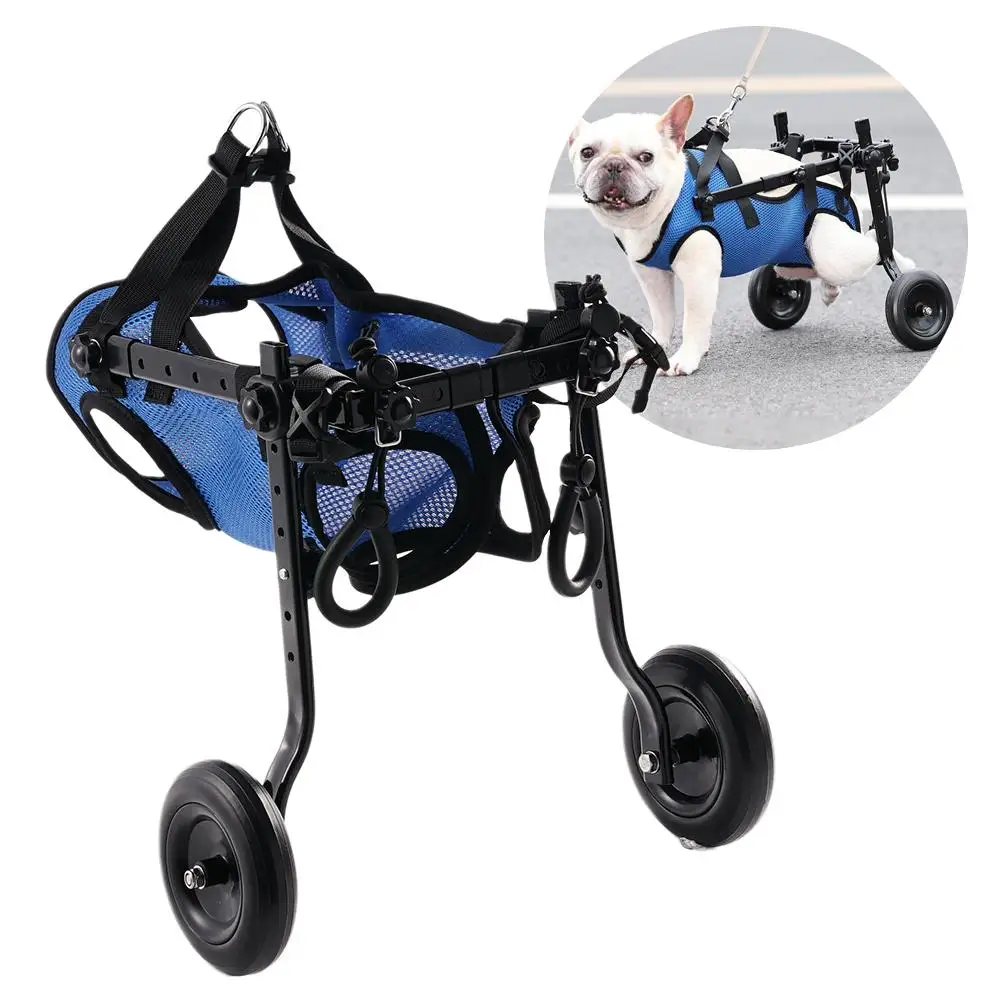 Silla de ruedas ajustable para perro pequeño