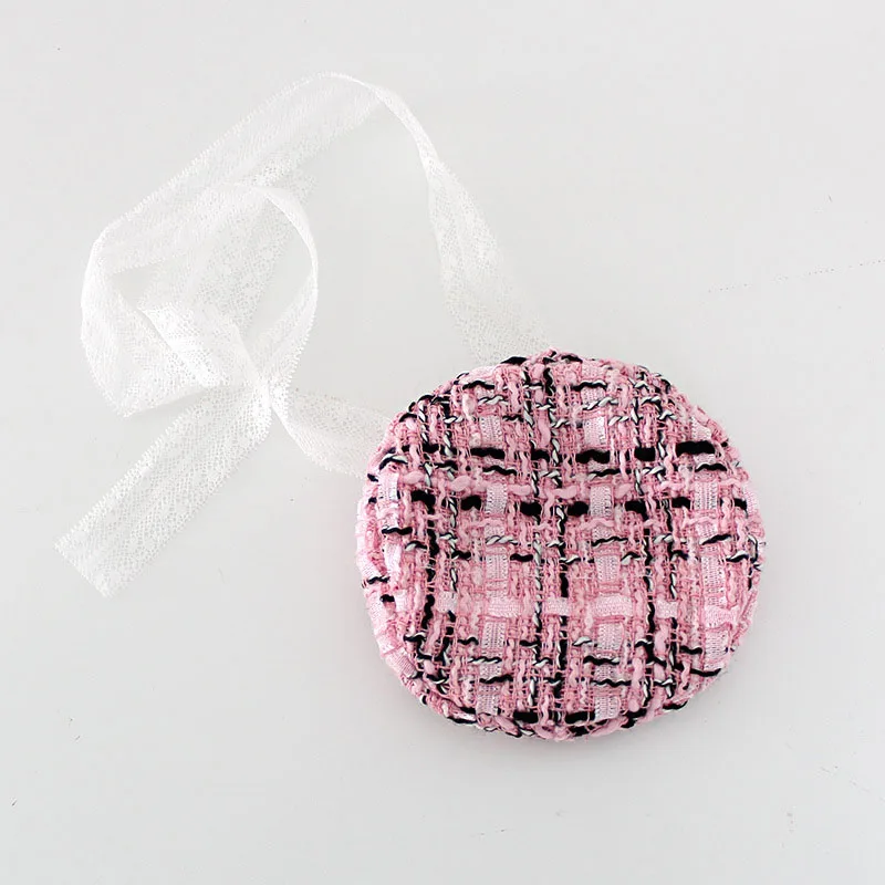 Chaqueta de invierno a cuadros para mascotas, abrigo de lujo para perros y gatos pequeños con sombrero de peluche, cortavientos para niña - imagen 5