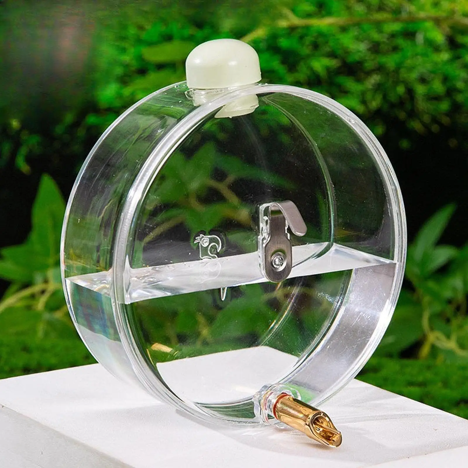 Bebedero automático resistente para aves y loros – Botella de jaula - imagen 2