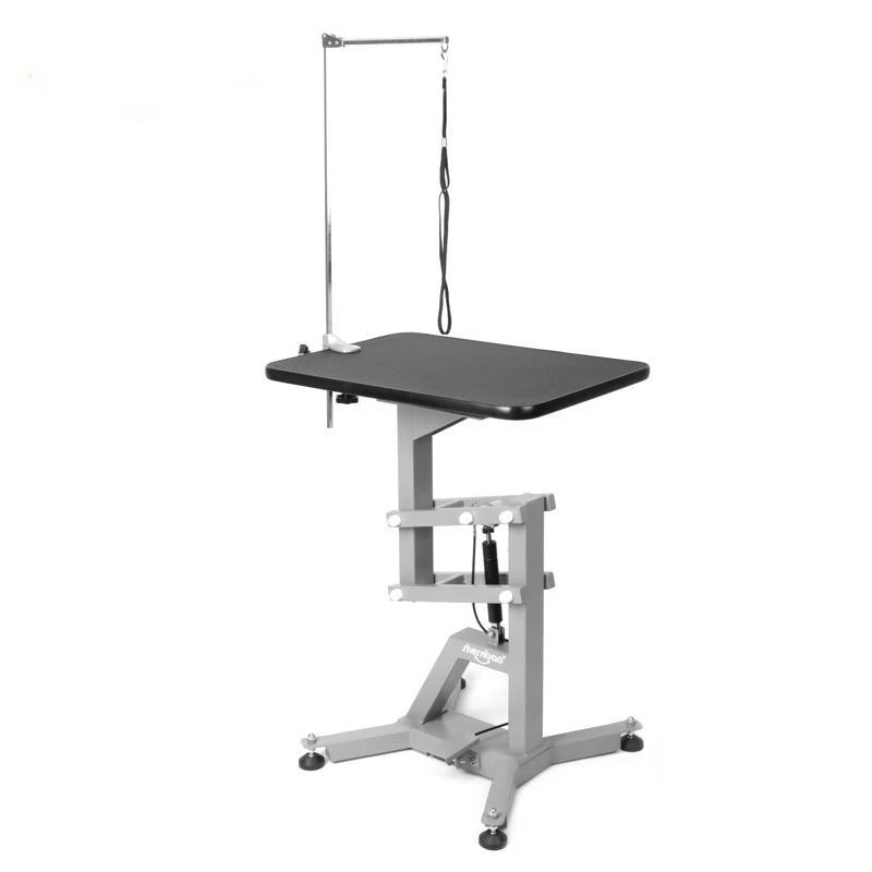 Mesa de cizalla rotativa de Elevación neumática, equipo de aseo para mascotas, modelado de belleza, osito, gato y perro - imagen 3