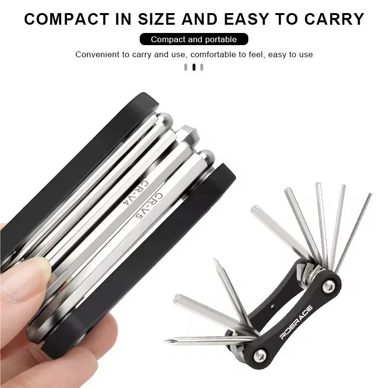 Kit destornillador para bicicleta con llave Allen portátil - imagen 4