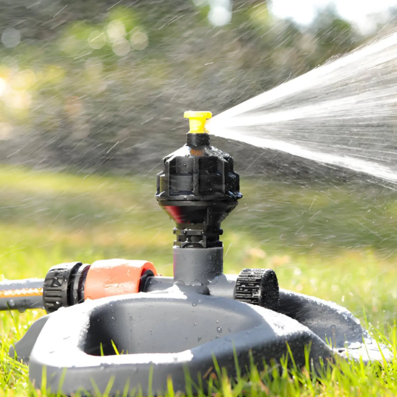Aspersor giratorio para perros: juguete refrescante de jardín - imagen 2