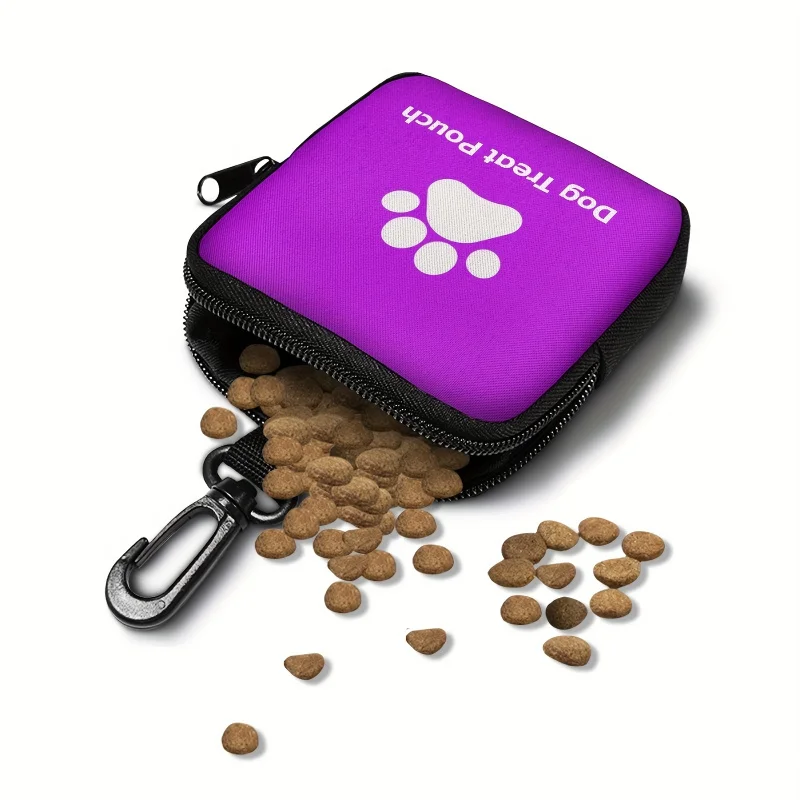 Bolsa impermeable cremallera huellas perro – golosinas y comida paseos - imagen 4