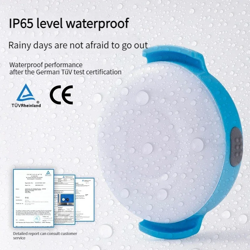 Luz Led de seguridad para perros, 3 modos, noche al aire libre, recargable por USB, luz LED para perros, Collar para mascotas, arnés, correa, accesorios - imagen 4