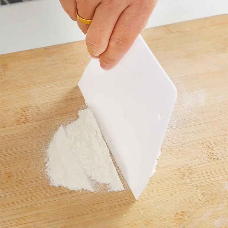 Raspador de masa de plástico para pan horneado, producto para el hogar, raspador de crema, herramienta de cocina para hornear y repostería, 5 uds. - imagen 4