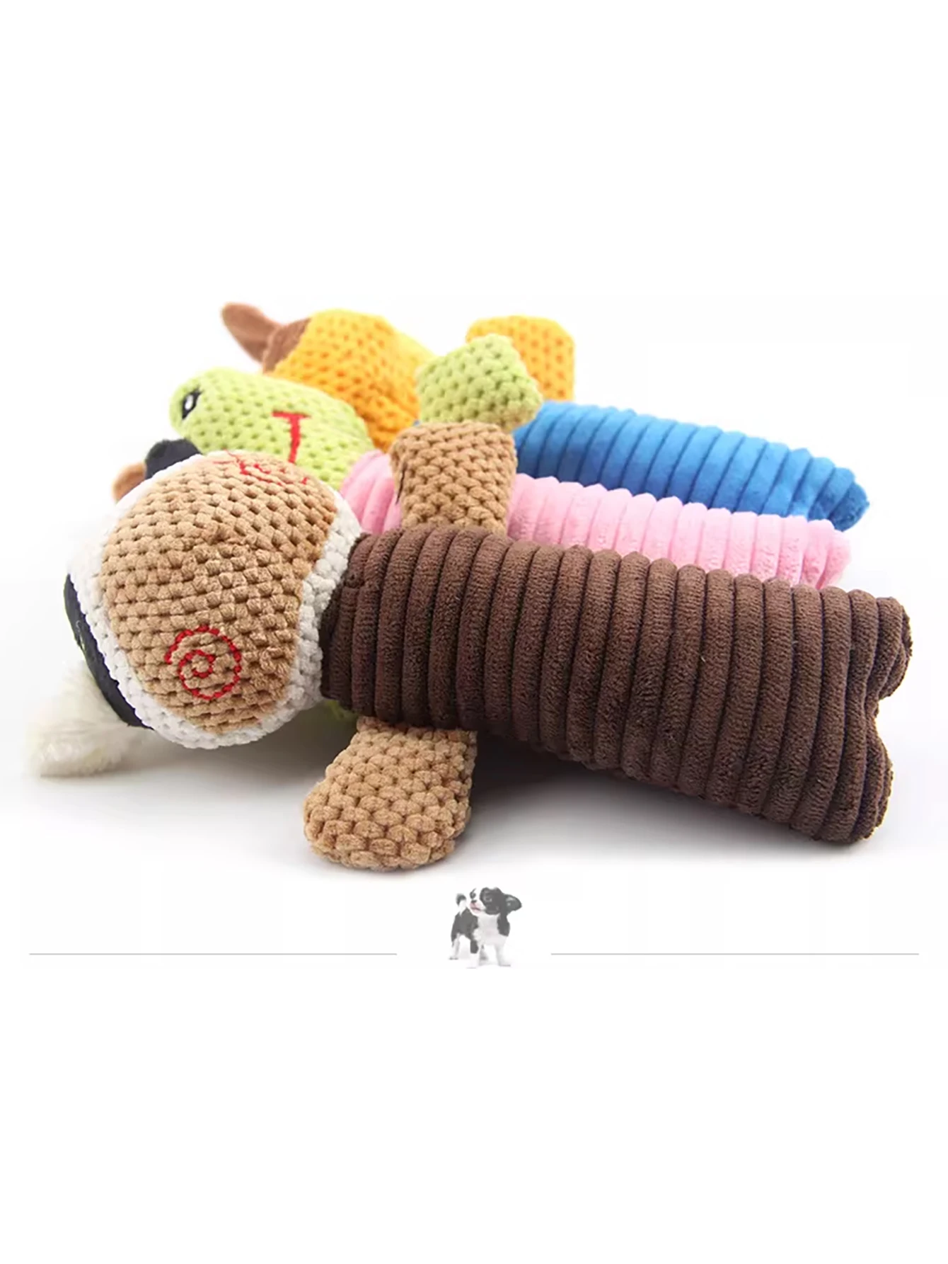 Juguete chirriante para perros activos – Peluche resistente - imagen 5