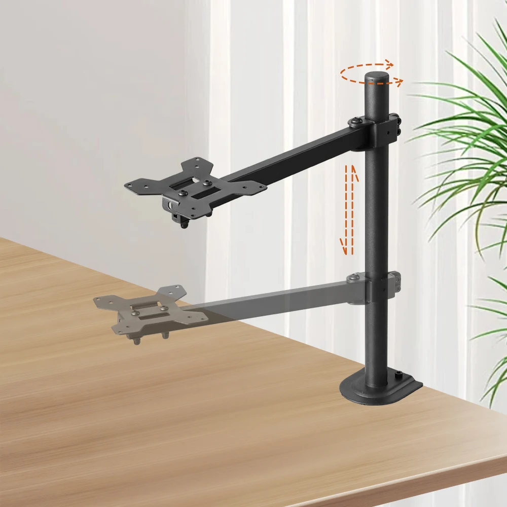 Cama para gatos Muebles para gatos con cojín para mascotas 360 °   Escritorio giratorio de altura ajustable, mesa para cama de gato, abrazadera, mesa para Gato, escritorio para cama