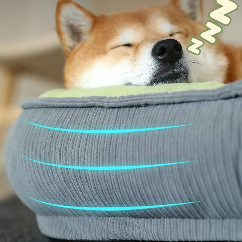 Alfombrilla cómoda para mascotas, cama para perros y gatos, almohadilla para dormir, sofá, cojín, casa calmante para mascotas, suministros para mascotas - imagen 5