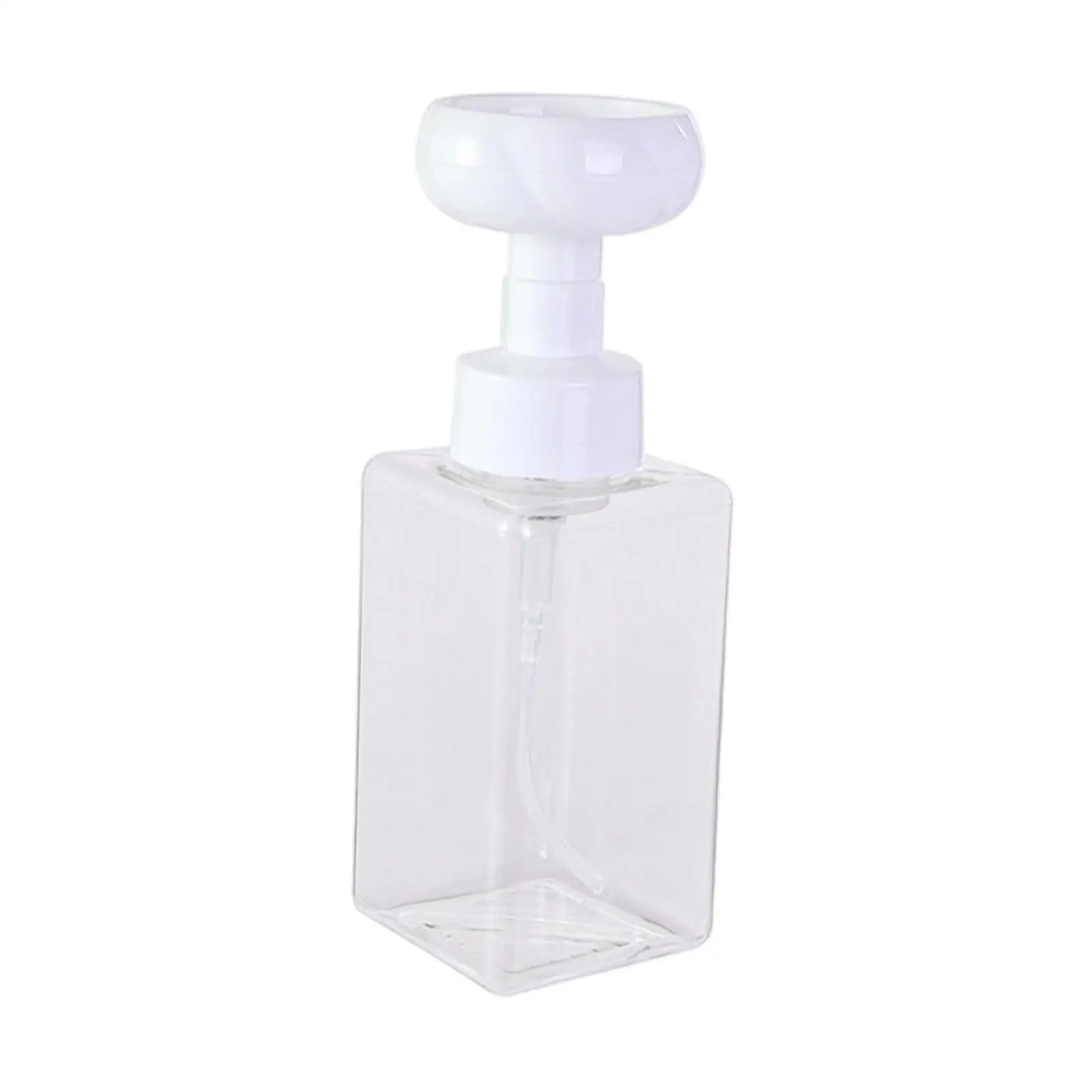 Dispensador de jabón espumoso para baño y cocina, contenedor de botella de prensa recargable transparente, dispensador de jabón líquido para manos - imagen 4