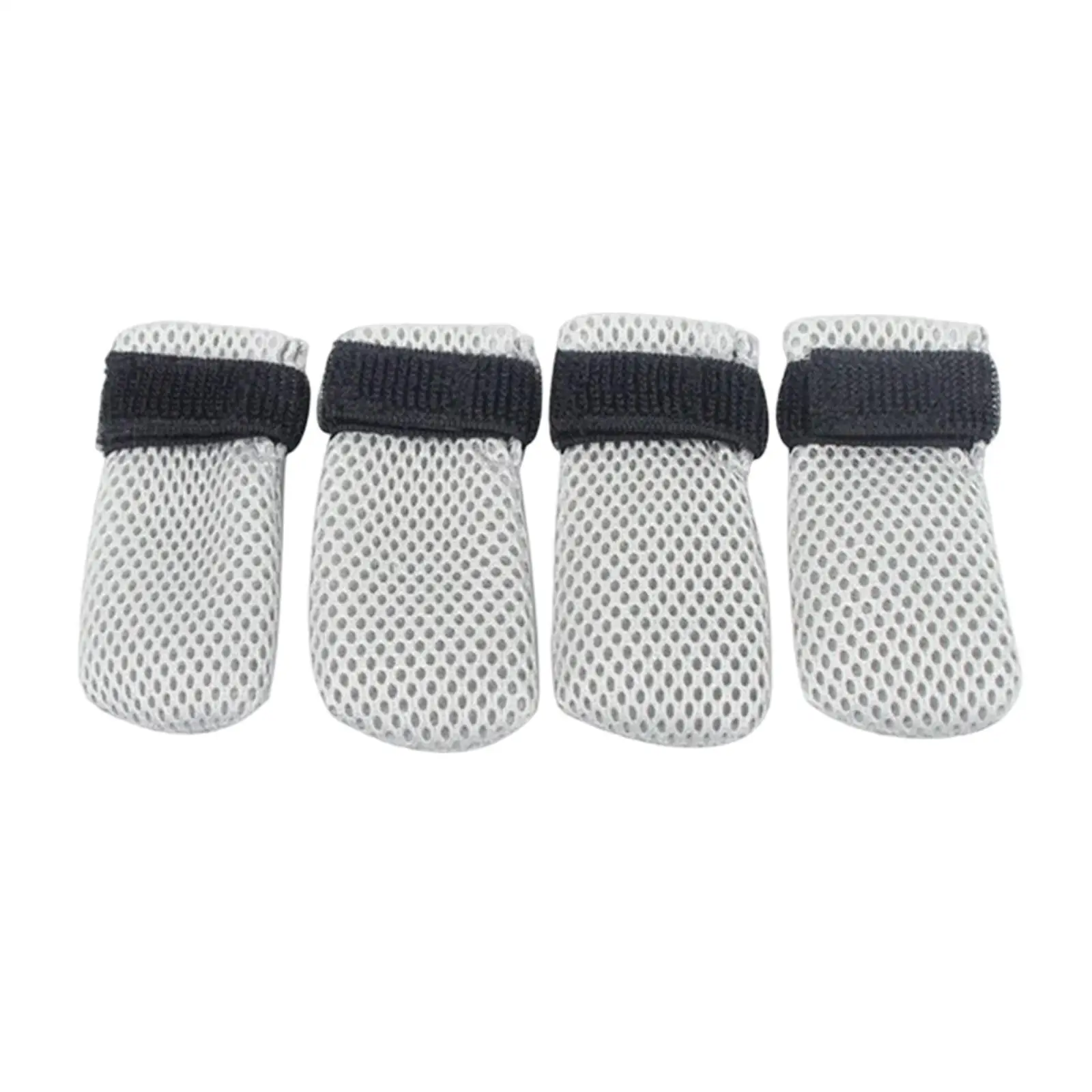 4pcs Anti Scratch Cat Boots Shoes Soft Mesh Cat Covers Adjustable Cat protector for Cat Kitten Grooming Bathing Shaving 4pcs Anti Scratch Cat Boots Shoes Soft Mesh Cat Covers Adjustable Cat protector for Cat Kitten Grooming Bathing Shaving