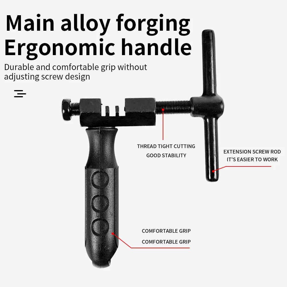 Herramienta quita cadenas para bicicletas con mango ergonómico - imagen 5