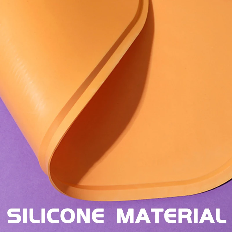 Cuenco para perro y gato, estera de comida con labios altos, almohadilla de alimentación impermeable de silicona para comida de mascotas, bandeja alimentadora para cachorros, cojín de agua, estera para aperitivos - imagen 5