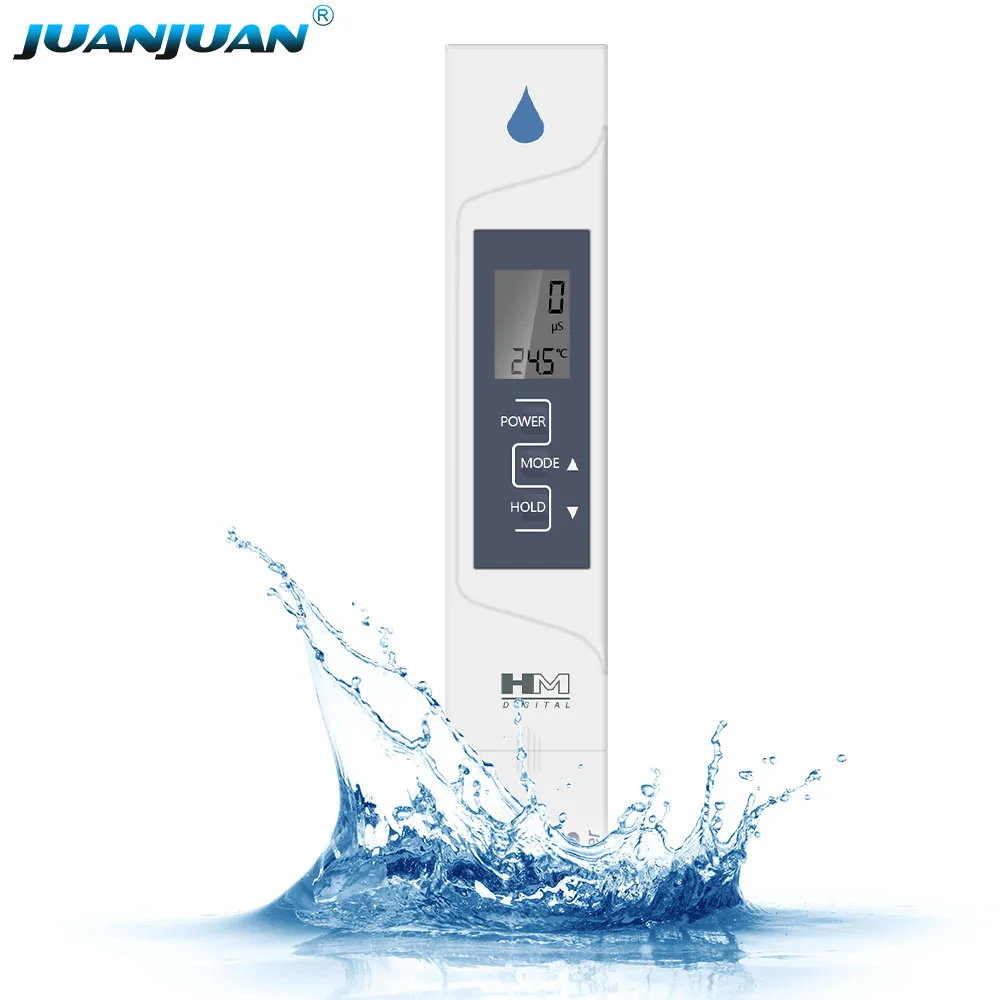 Probador de calidad del agua AquaPro HM Digital 2 en 1 AP-2 EC y temperatura con calibración automática y retención de datos 40% de descuento - imagen 2