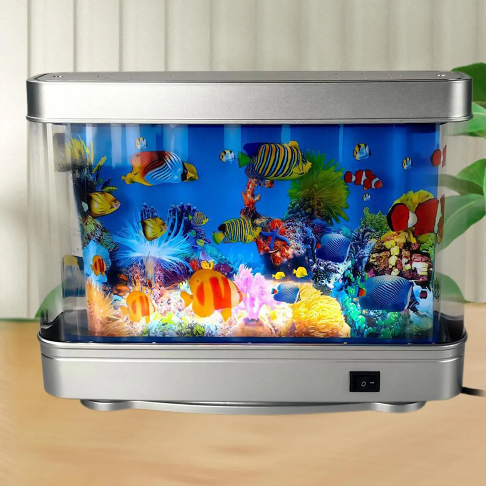 Artificial Aquarium Lamp Tropical Fish Aquarium Lamp for Indoor Office Decor