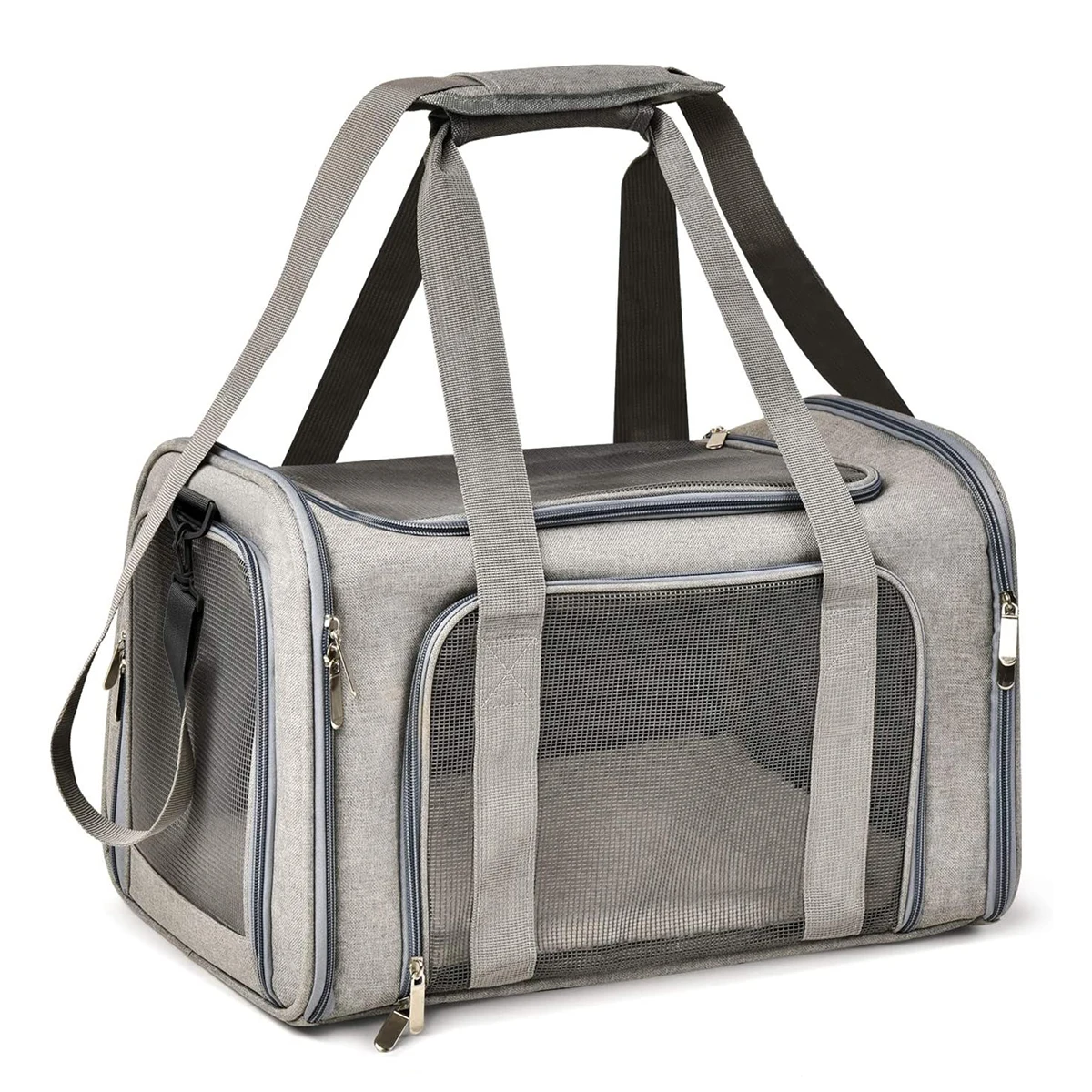 Mochila transportadora de cara suave para perros pequeños y gatos, bolsa transportadora portátil para perros con ventilación para salidas, senderismo y uso diario - imagen 3