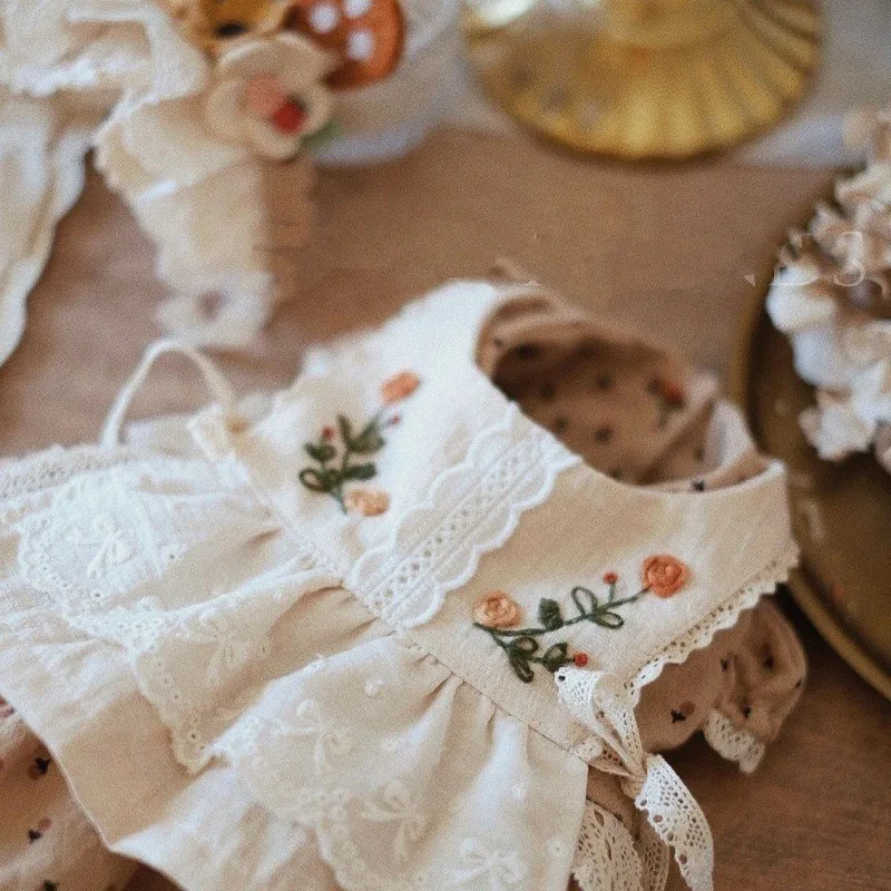 Perro Primavera Verano vestido fino lindo gato cariño conejo Pongee vestido de Lolita mascota pequeña Kawaii ropa productos Accesorios - imagen 2