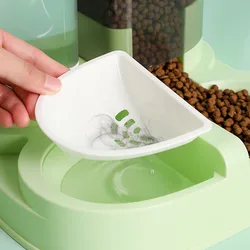 Comedero y bebedero automático de gravedad para gatos y perros