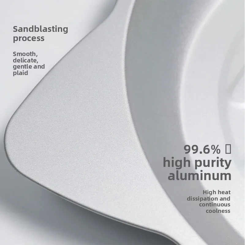 Summer Pet Cats Dogs Cool Bed Basin Heat Dissipation Cold Aluminum Basin Has Stripes Pet Supplies Physical Cooling Comfort - imagen 2