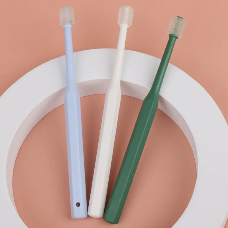 Cepillo de dientes para mascotas, 360 grados, Limpieza de dientes de perro, pelo suave, cepillo de dientes de gato, cabeza pequeña, productos para mascotas - imagen 2