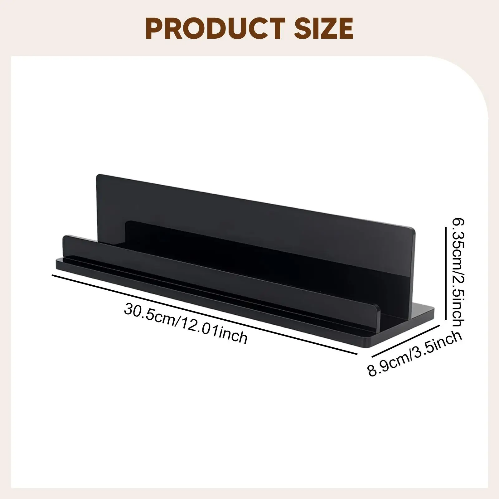 Vinyl Record Holder,Modern,Organizer,Record Display Stand LP Holder for Book Album