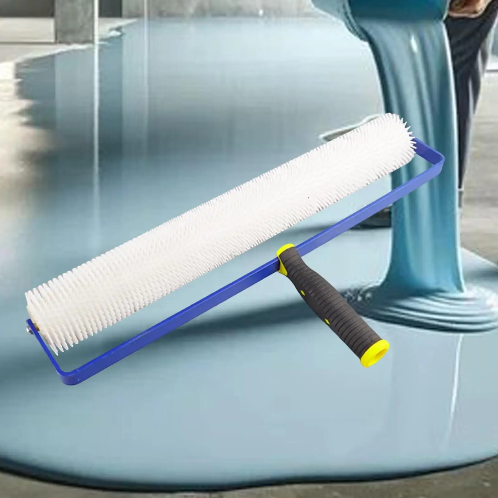 Epoxy Bubble Roller 50cm Wide Easily Install Effective Multipurpose Replacement Accessories Defoaming Roller with 13mm Spikes Epoxy Bubble Roller 50cm Wide Easily Install Effective Multipurpose Replacement Accessories Defoaming Roller with 13mm Spikes