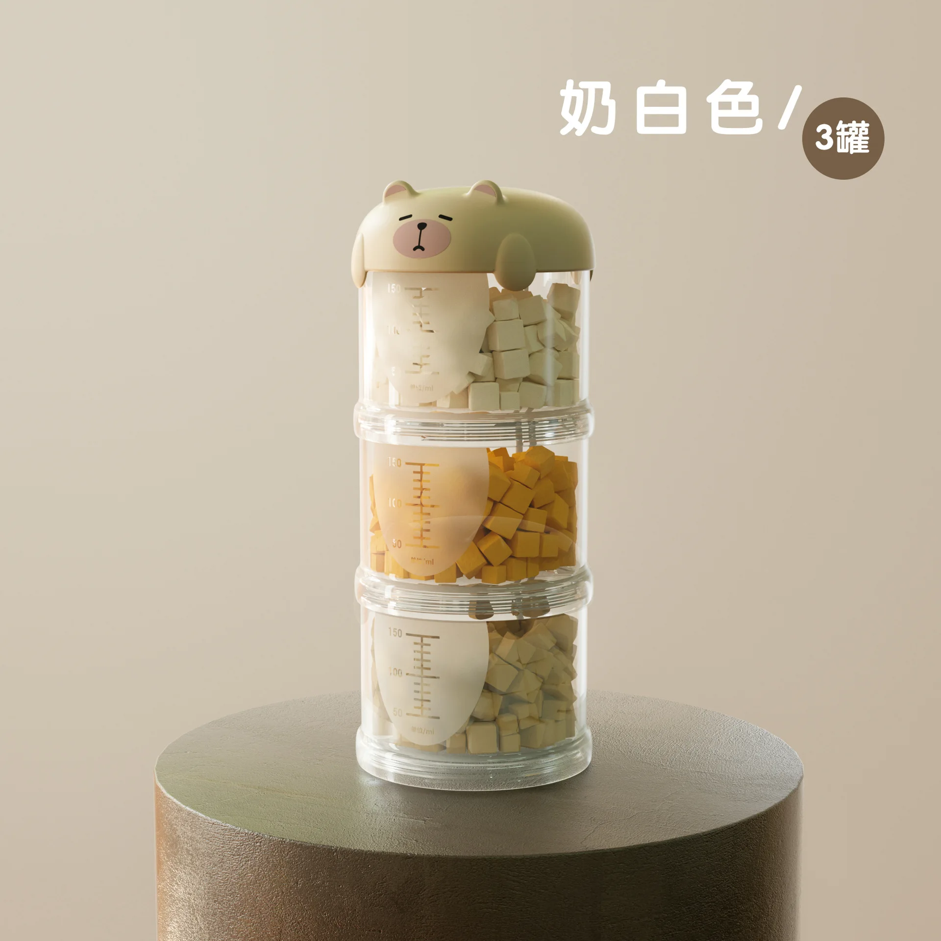 Tanque separado sellado para mascotas, portátil, multifuncional, para exteriores, embotellado separado, tanque de almacenamiento desmontable para gatos, caja sellada - imagen 5