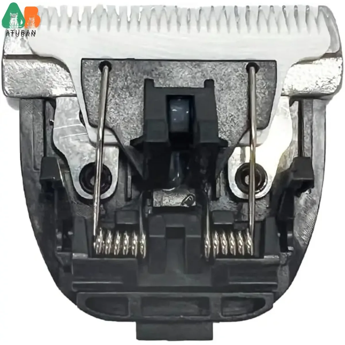 ATUBAN-cortadora eléctrica de repuesto M501, Kit de aseo para mascotas, esponja, filtro, manguera, cabezal de amoladora de uñas, cabezal de succión larga, cepillo de limpieza - imagen 5