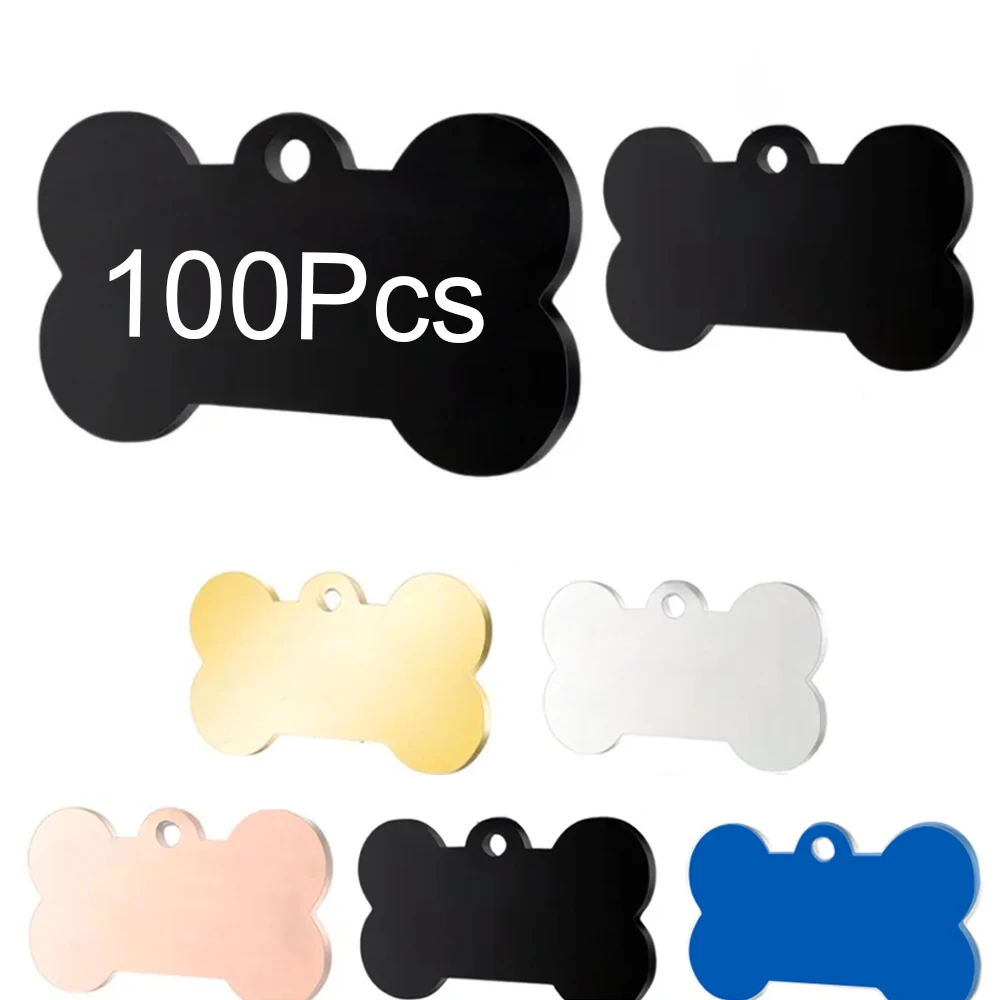 Placas identificativas para perros y gatos – Acero inoxidable - imagen 2
