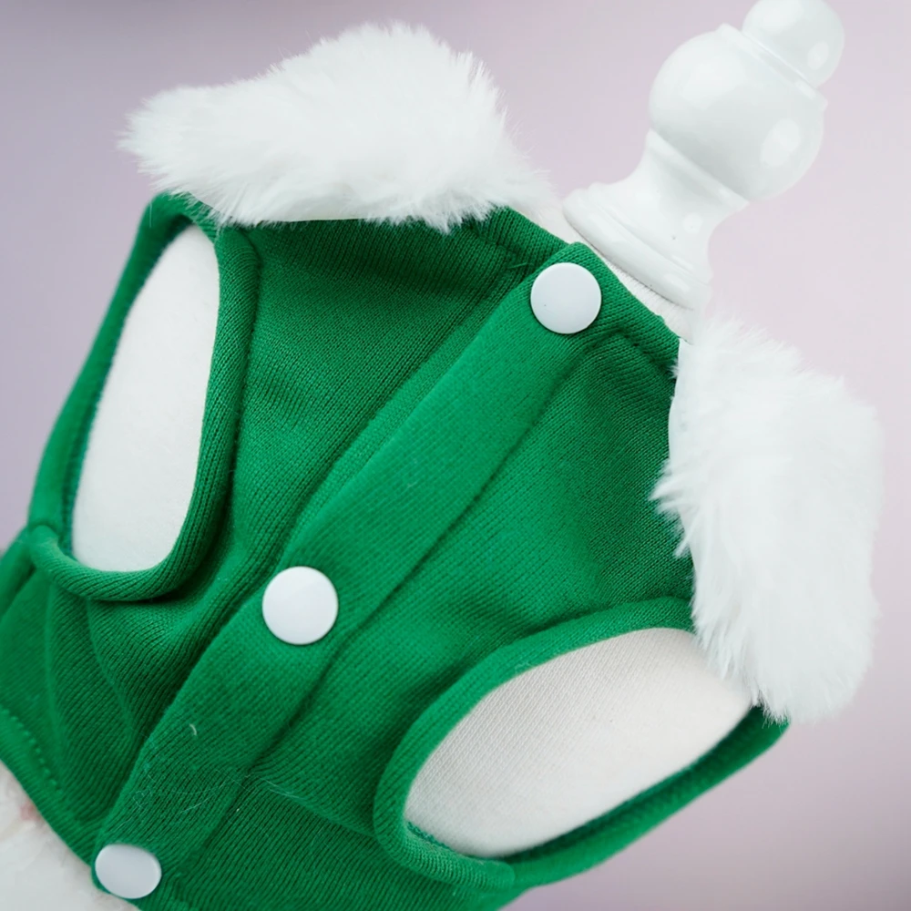 Vestidos de Navidad para perros pequeños, ropa de invierno, Cosplay de Navidad, gato, mascota, vestido de princesa de lujo, cachorro, gatito - imagen 5