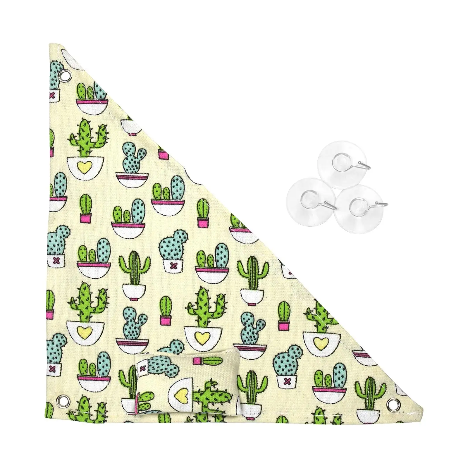 Reptile Hammock with Adhesive Hooks and Suction Hook Bed Lounger Ladder Hanging