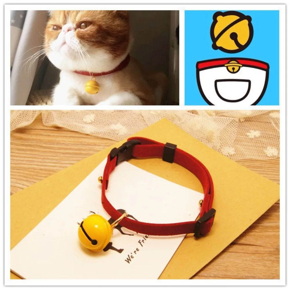 Collar antipérdida con campanita para cachorros – Resistente a mordidas