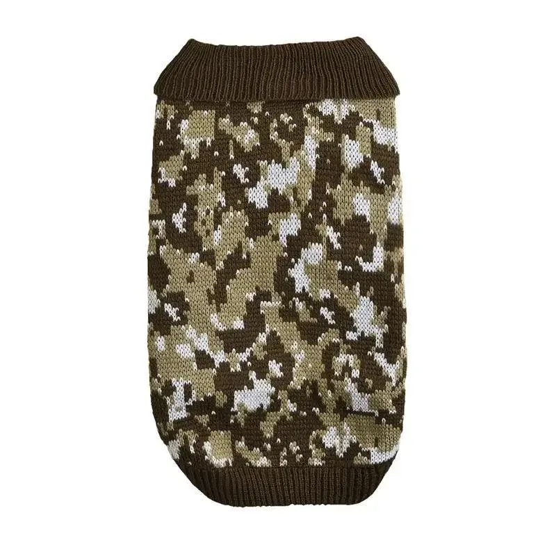 Ropa para mascotas diseño de solapa de camuflaje cómodo alta elasticidad Otoño Invierno nuevo estilo oso perro gato - imagen 5