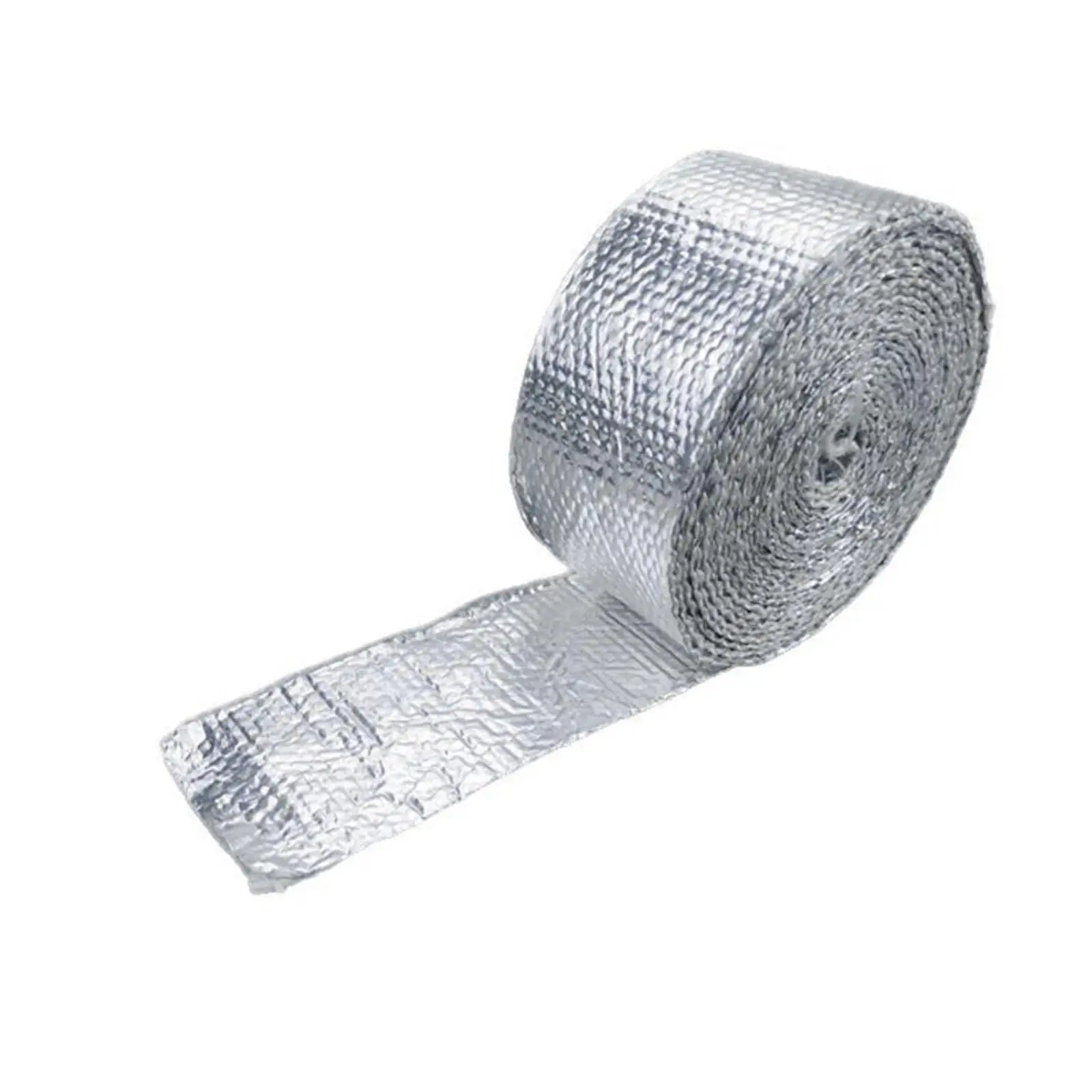 Fiberglass Aluminum Foil Double Sided Tape,Multipurpose Exhaust Heat Resistant Tape Self Adhesive for Repair Ductwork Dryer Vent
