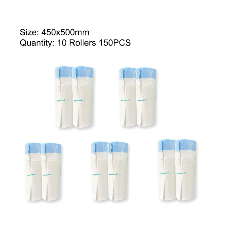 10 Rollers 150pcs