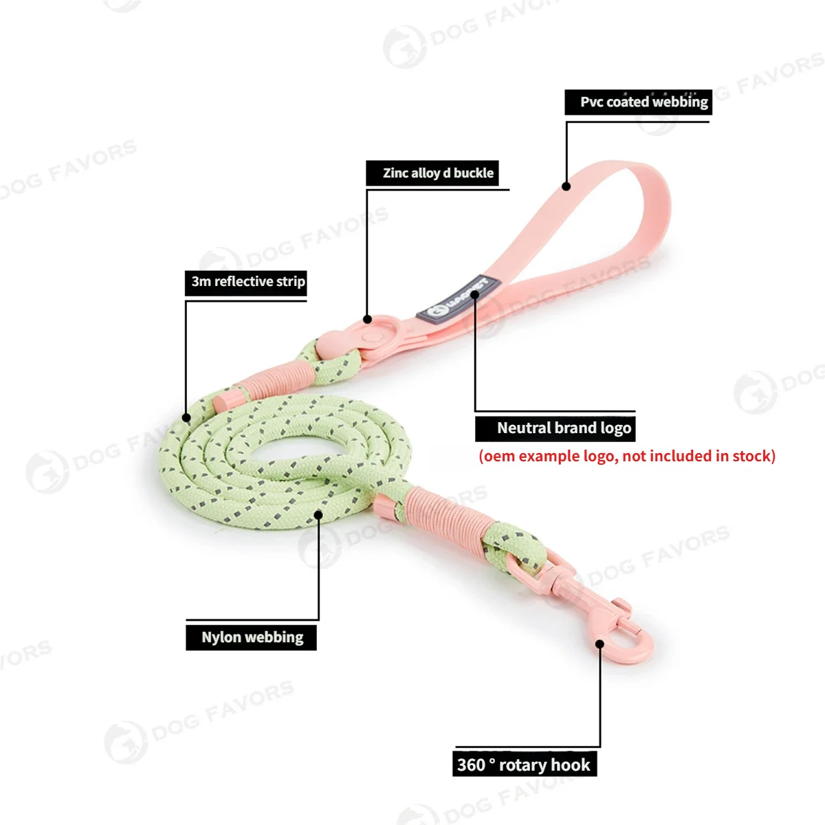 Collar de perro colorido ajustable, correa de entrenamiento para caminar al aire libre, Collar de nailon y PVC para mascotas, cuerda para perros pequeños, medianos y grandes - imagen 3