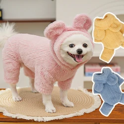 Sudadera térmica de lana para Bulldog Francés y gatos – Abrigo invierno