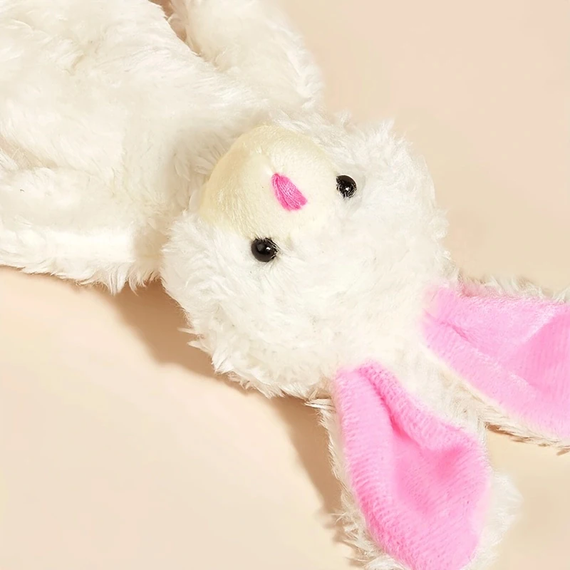 Juguete de peluche con forma de conejo para mascotas, juguete de simulación para rechinar los dientes, limpieza interactiva, suministros para mascotas, limpieza de dientes, juguete para masticar para perros - imagen 4