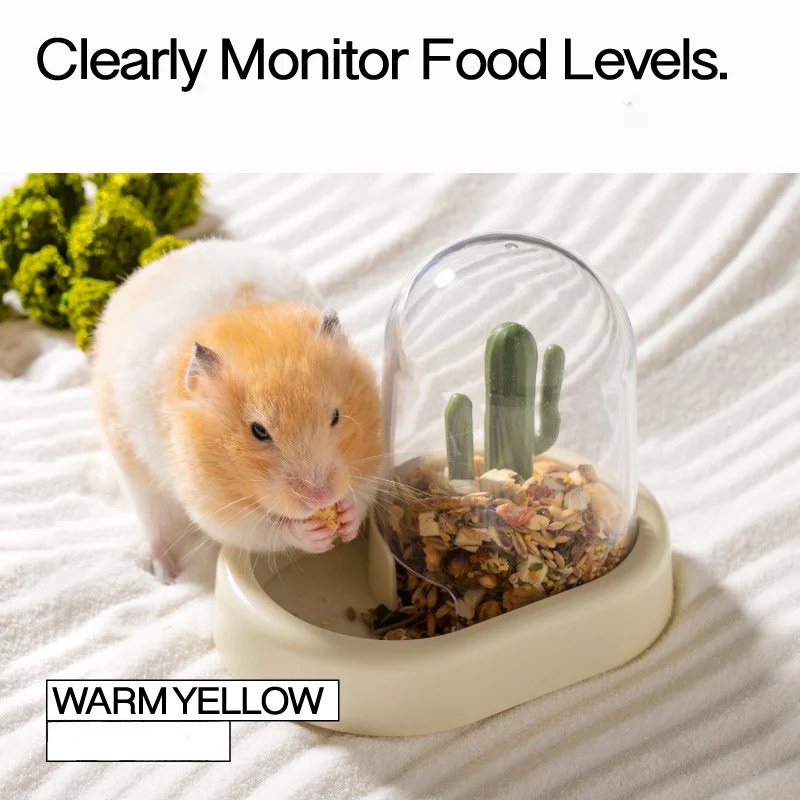 Comederos automáticos para hámster, cuenco de comida, máquina de alimentación para hámster, suministros de alimentación para hámster, accesorios para hámster - imagen 3