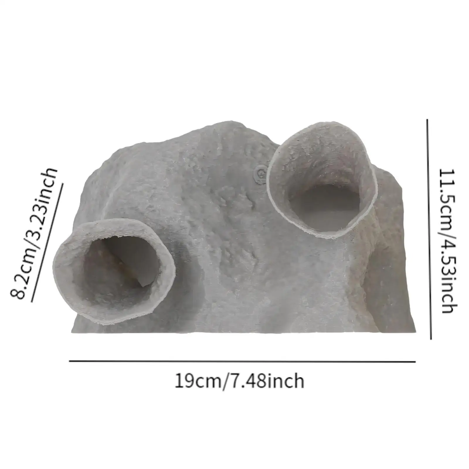 Fish Tank Cave Shelter Versatile Decorative Cichlid Reptiles Creative Betta Shop Accessories Hiding House Fish Tank Hiding Decor