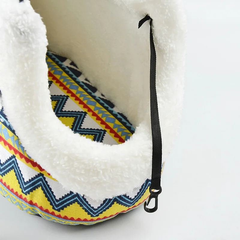 Transportín clásico para mascotas para perros pequeños, bolsas suaves y acogedoras para cachorros, gatos y perros, mochila de viaje al aire libre, bolsa con eslinga para mascotas, Chihuahua Pug, suministros para mascotas - imagen 4