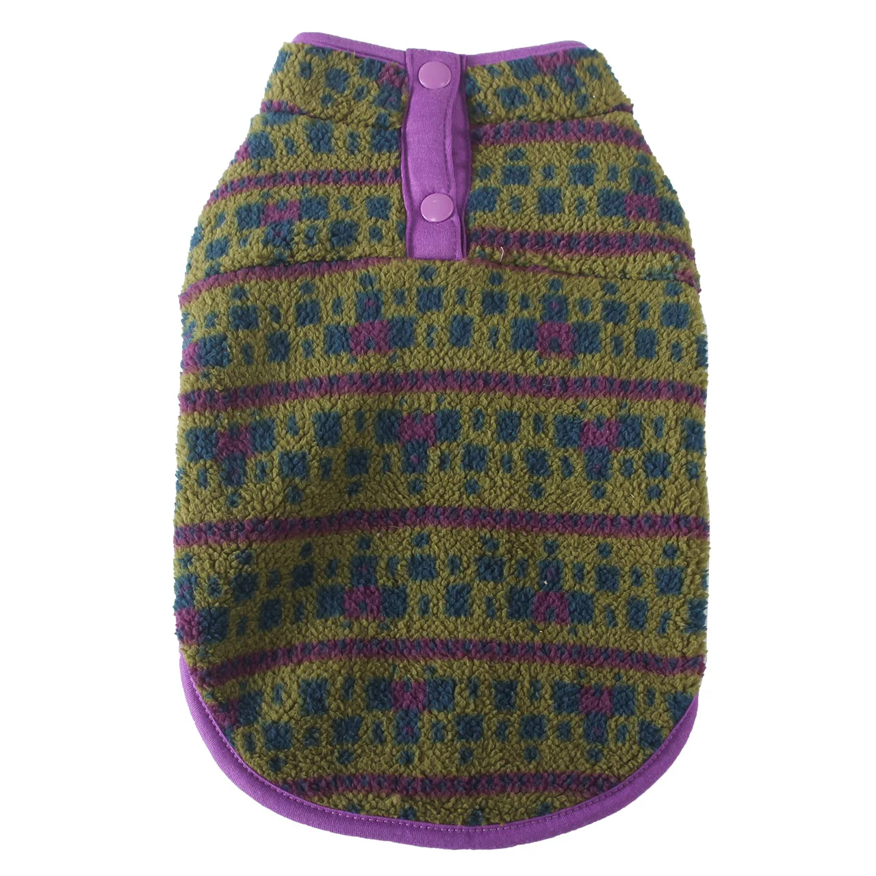 Nuevo chaleco de invierno para perros: abrigo forrado de forro polar reversible resistente, cierre frontal Snapon para un máximo calor - imagen 5