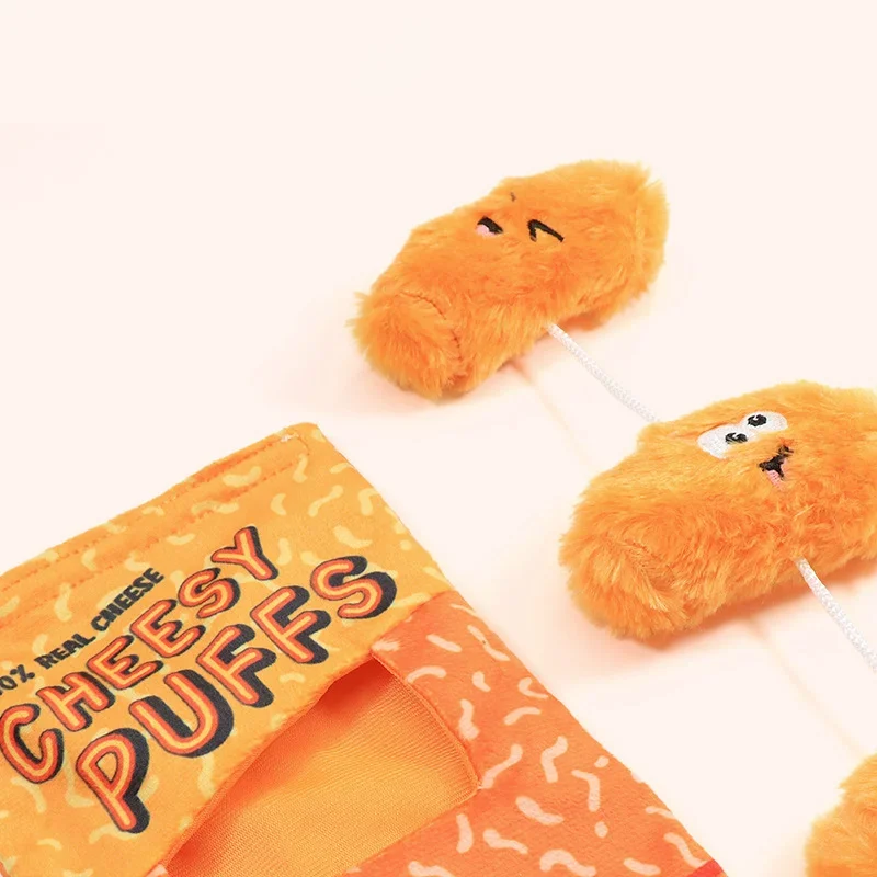 Juguetes Divertidos para perros, peluches para mascotas, juguetes para masticar chirriantes, resistentes a las mordeduras, con sonido de papel, suministros para mascotas pequeñas y medianas - imagen 2