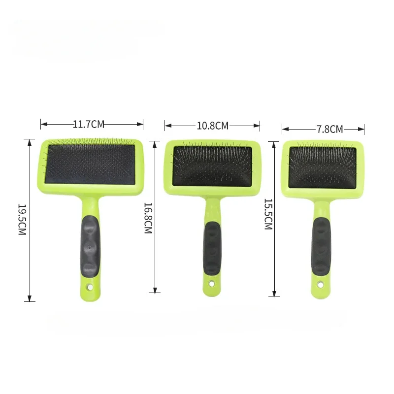 Nuevo peine para perros y gatos, peine con nudo abierto para mascotas, pelo para cachorros y gatos, recortador de pelo, peine con cuchilla, peines, cepillo para gatos - imagen 2