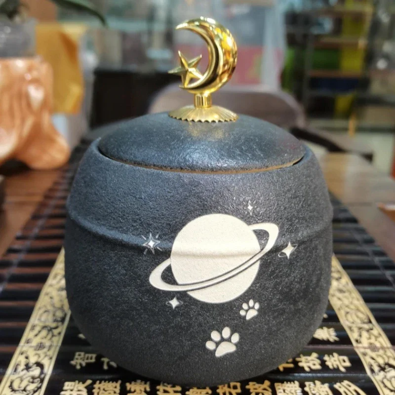 Urna para mascotas de 500ML, recuerdo funerario para cenizas, urna para mascotas, ceniza creativa a prueba de humedad, tarro sellado, urnas para cenizas, recuerdo de cremación para perros y gatos