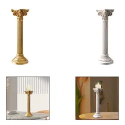 Estatua del pilar romano, regalo de columna griega, accesorio de fotografía moderno, figura de estatuilla de estatua griega para escena,