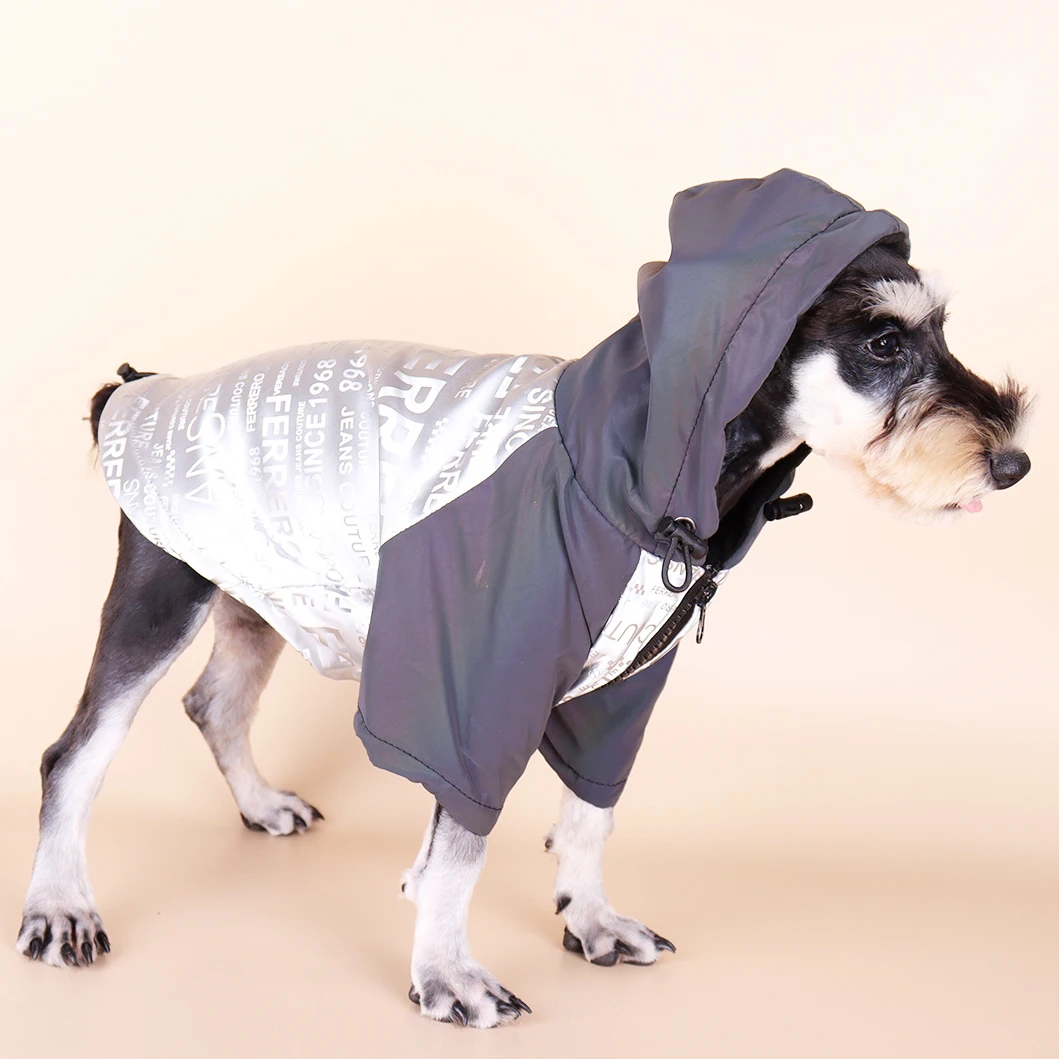 Ropa reflectante para mascotas, abrigo cálido de invierno, chaqueta impermeable para mascotas, abrigo para perros y gatos, accesorios para cachorros pequeños, medianos y grandes - imagen 5
