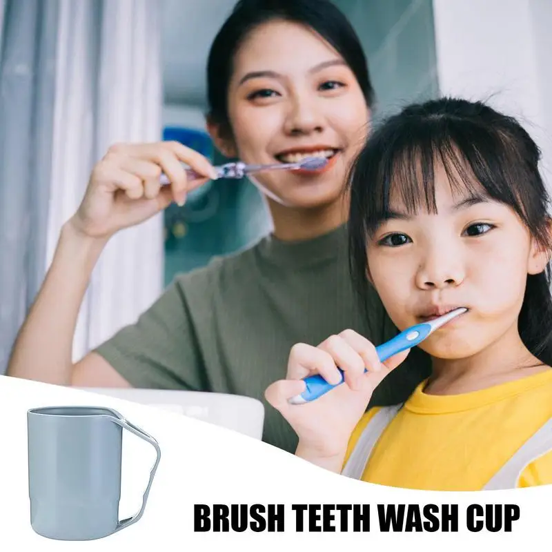 Taza de cepillo de dientes para baño, soporte de cepillo de dientes autocontenido, vasos de baño reutilizables para niños, accesorios de baño - imagen 5