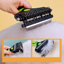 Cepillo plegable removedor de pelo para perros y gatos – desenreda