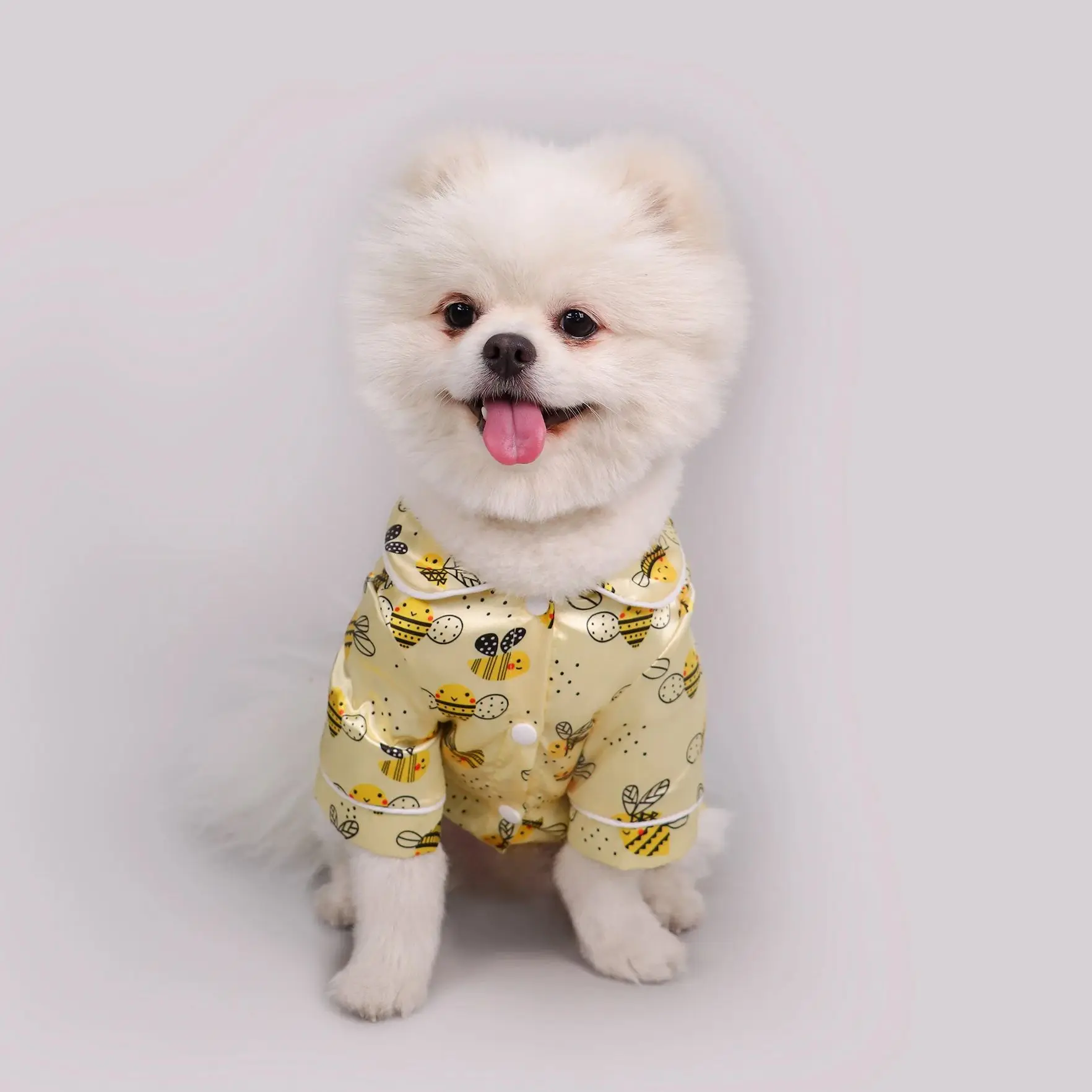 Camiseta para perros y mascotas, ropa bonita y adorable con estampado de leopardo, abeja y vaca, ropa ligera y acogedora para el hogar, ropa para mascotas