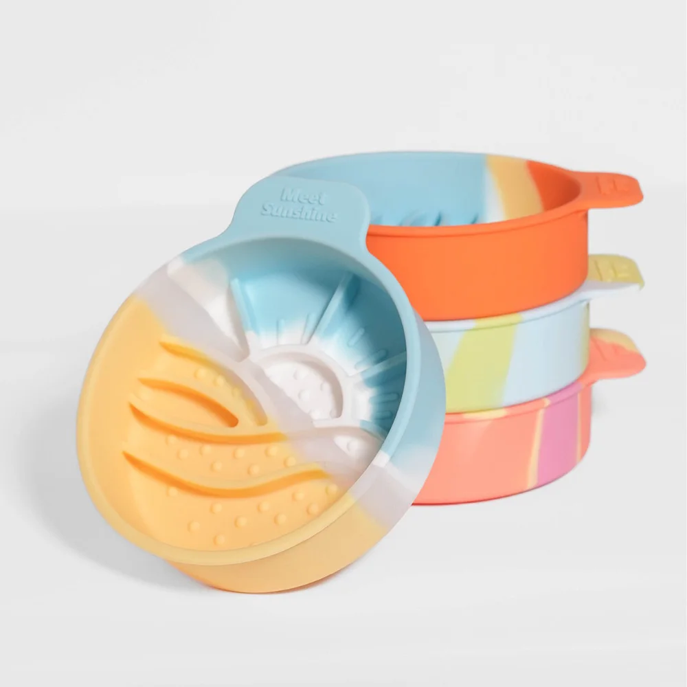 Cuenco de alimentación lenta para gatos, cuenco de comida para mascotas antiasfixia, cuenco interactivo antideslizante para alimentos y agua secos/húmedos, - imagen 4